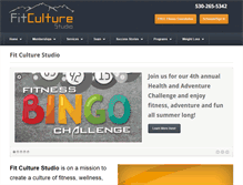 Tablet Screenshot of fitculturestudio.com